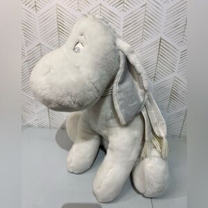 Disney Store EEYORE SNOWFLAKE PALS‎ White Winnie The Pooh Plush Animal Preloved